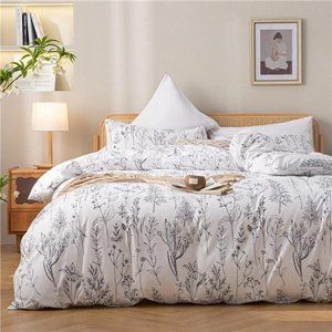 3pcs Comforter Set Queen or Full Soft Microfiber Bedding w 2 Pillow Cases